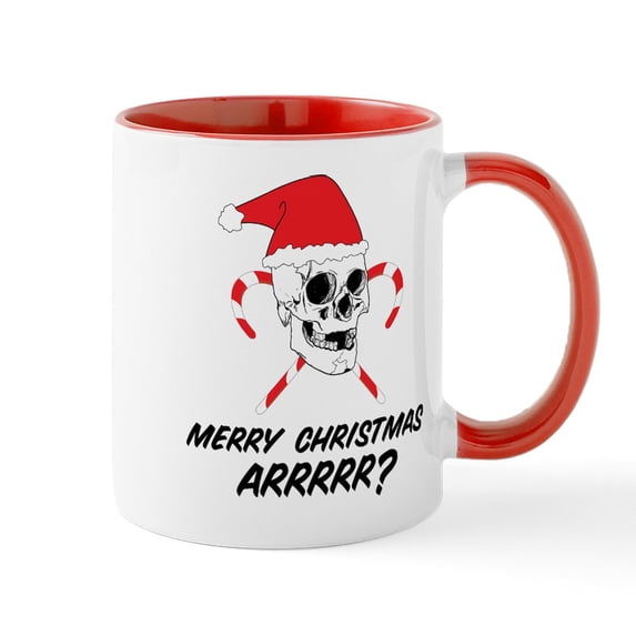 CafePress - Arrrrr Mug - 11 oz Ceramic Mug - Novelty Coffee Tea Cup