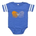 thumbnail image 1 of CafePress - Art In Clay / Clay Heart And Hands - Cute Infant Baby Football Bodysuit, 1 of 3