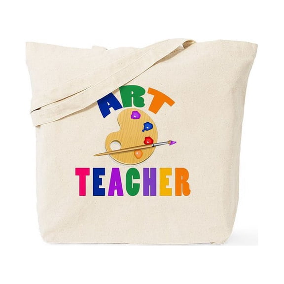 CafePress - Art Teacher Tote Bag - Unisex Canvas Tote Bag, Beige, 1-Piece