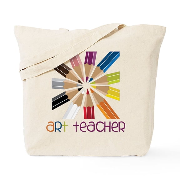 CafePress - Art Teacher Tote Bag - Unisex Canvas Tote Bag, Beige, 1-Piece