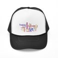thumbnail image 1 of CafePress - Artist Creative Inspiration - Adjustable Unisex Printed Trucker Hat with Mesh Back, 1 of 8