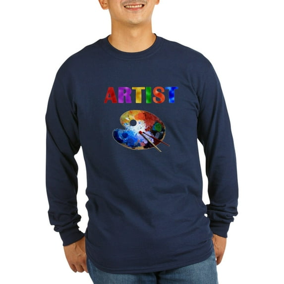CafePress - Artist Long Sleeve T Shirt - Long Sleeve Dark T-Shirt