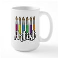 thumbnail image 1 of CafePress - Artist Mugs - 15 oz Ceramic Large White Novelty Mug, 1 of 6