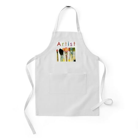 CafePress - Artist Paint Brushes 01 - Kids Apron