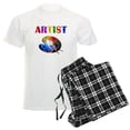 thumbnail image 1 of CafePress - Artist Pajamas - Men's Light Loose Fit Cotton Pajama Set, 1 of 7