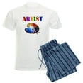 thumbnail image 1 of CafePress - Artist Pajamas - Men's Light Loose Fit Cotton Pajama Set, 1 of 7