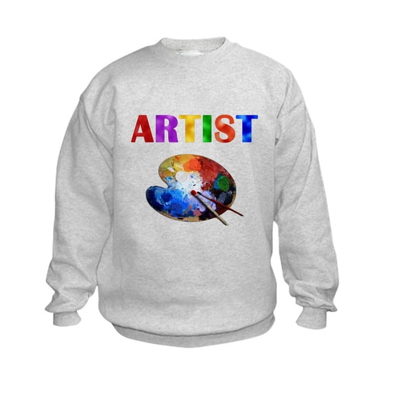 CafePress - Artist Sweatshirt - Kids Sweatshirt, Youth Crew Neck Sweatshirt