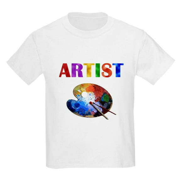 CafePress - Artist T Shirt - Light T-Shirt Kids XS-XL