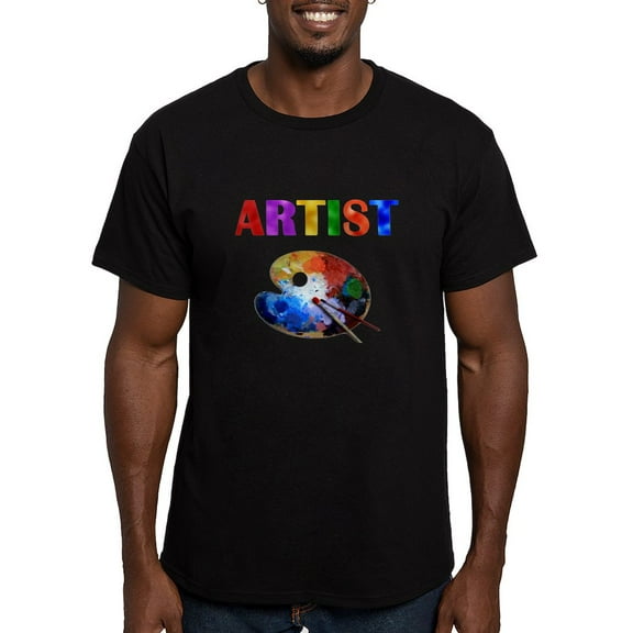 CafePress - Artist T Shirt - Men's Fitted T-Shirt