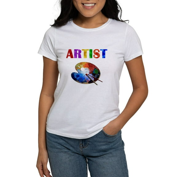 CafePress - Artist T Shirt - Women's Classic T-Shirt