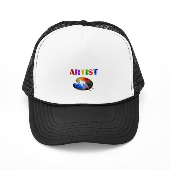 CafePress - Artist - Adjustable Unisex Printed Trucker Hat with Mesh Back