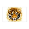 thumbnail image 1 of CafePress - Artistic Tiger Face - 20x12 Wall Decal, 1 of 3