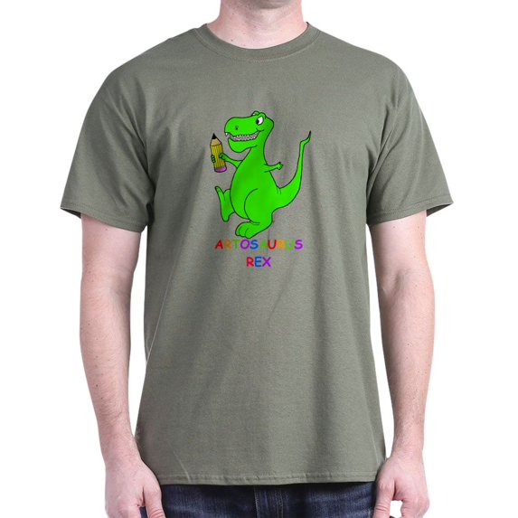 CafePress - Artosaurus Rex Dark T Shirt - Men's Classic Graphic Cotton T-Shirt