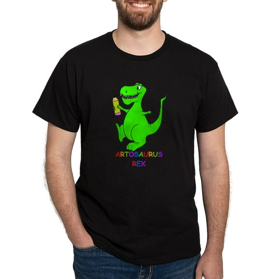 CafePress - Artosaurus Rex Dark T Shirt - Men's Classic Graphic Cotton T-Shirt