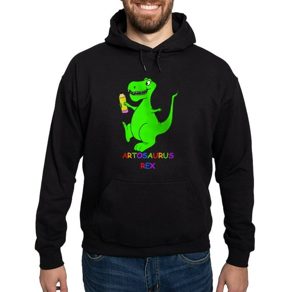 CafePress - Artosaurus Rex Hoodie (Dark) - Pullover Hoodie, Classic, Comfortable Hooded Sweatshirt