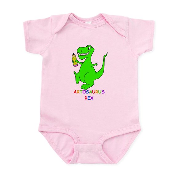 CafePress - Artosaurus Rex Infant Bodysuit - Baby Light Bodysuit, Size Newborn - 24 Months