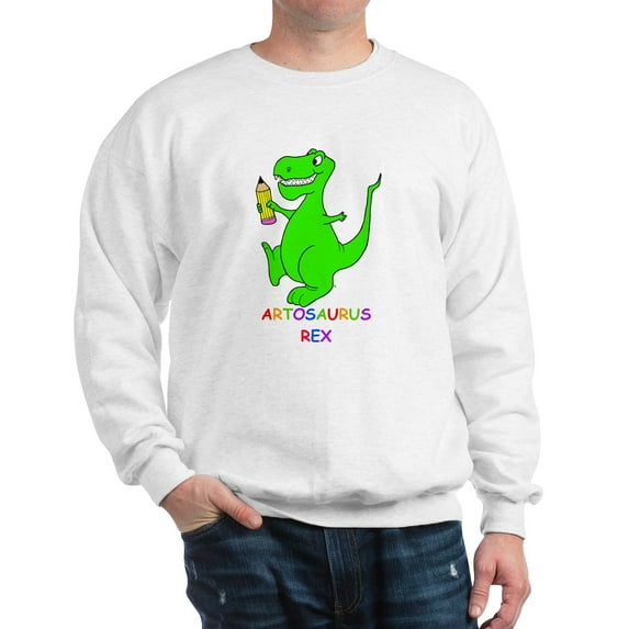 CafePress - Artosaurus Rex Sweatshirt - Crew Neck Sweatshirt