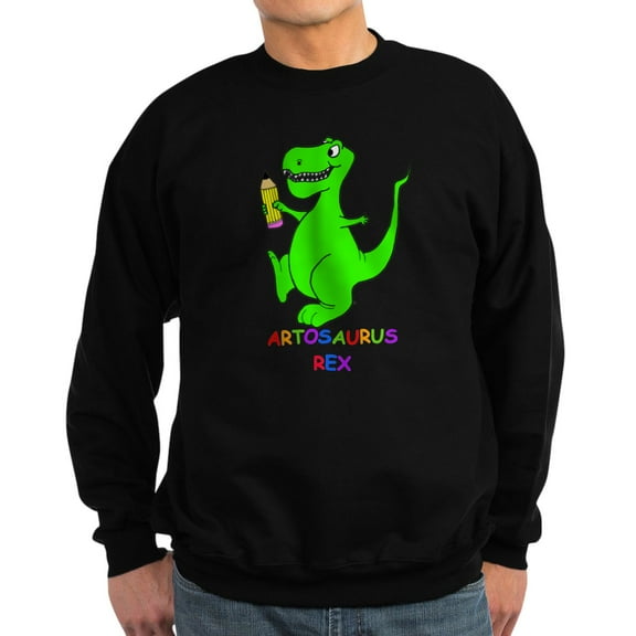 CafePress - Artosaurus Rex Sweatshirt (Dark) - Classic Crew Neck Sweatshirt
