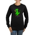 thumbnail image 1 of CafePress - Artosaurus Rex Women's Long Sleeve Dark T Shirt - Women's Long Sleeve Graphic Tee Casual Fit, 1 of 4