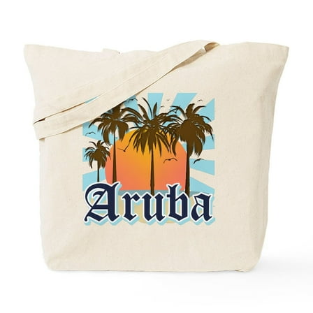 CafePress - Aruba Caribbean Island Tote Bag - Unisex Canvas Tote Bag, Beige, 1-Piece