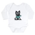 thumbnail image 1 of CafePress - Ash Cairn Terrier In Dots Long Sleeve Infant Bodys - Long Sleeve Cotton Baby Bodysuit, 1 of 4
