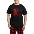 thumbnail image 1 of CafePress - Asian Dragon Men's Dark Pajamas - Men's Dark Loose Fit Cotton Pajama Set, 1 of 7