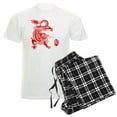thumbnail image 1 of CafePress - Asian Dragon Men's Light Pajamas - Men's Light Loose Fit Cotton Pajama Set, 1 of 7