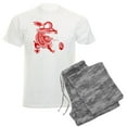 thumbnail image 1 of CafePress - Asian Dragon Men's Light Pajamas - Men's Light Loose Fit Cotton Pajama Set, 1 of 7