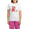thumbnail image 1 of CafePress - Asian Dragon Women's Light Pajamas - Women's Short Sleeve Print T-Shirt and Pants Light Cotton Pajama Set, 1 of 7