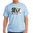 thumbnail image 1 of CafePress - Ask Me About Jesus Plain Shirt - Men's Classic Graphic T-Shirt, 1 of 4