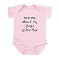 thumbnail image 1 of CafePress - Ask Me About My Single Godmother Body Suit - Baby Light Bodysuit, Size Newborn - 24 Months, 1 of 4