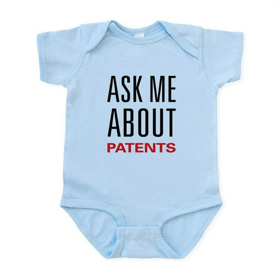 CafePress - Ask Me About Patents Infant Bodysuit - Baby Light Bodysuit, Size Newborn - 24 Months