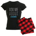 thumbnail image 1 of CafePress - Ask Me Anime - Women's Dark Pajamas, 1 of 4