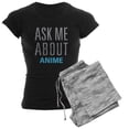 thumbnail image 1 of CafePress - Ask Me Anime - Women's Dark Pajamas, 1 of 4