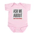 thumbnail image 1 of CafePress - Ask Me Skydiving Infant Bodysuit - Baby Light Bodysuit, Size Newborn - 24 Months, 1 of 4