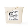thumbnail image 1 of CafePress - Ask Not Editor Tote Bag - Unisex Canvas Tote Bag, Beige, 1-Piece, 1 of 7