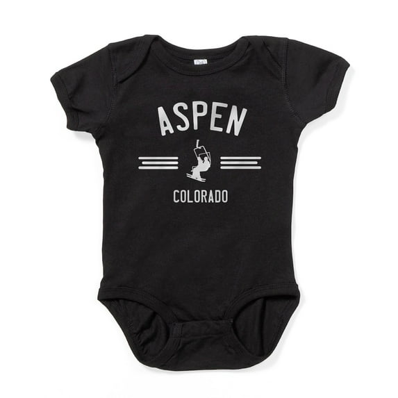 CafePress - Aspen Colorado. - Cute Infant Bodysuit Baby Romper - Size Newborn - 24 Months