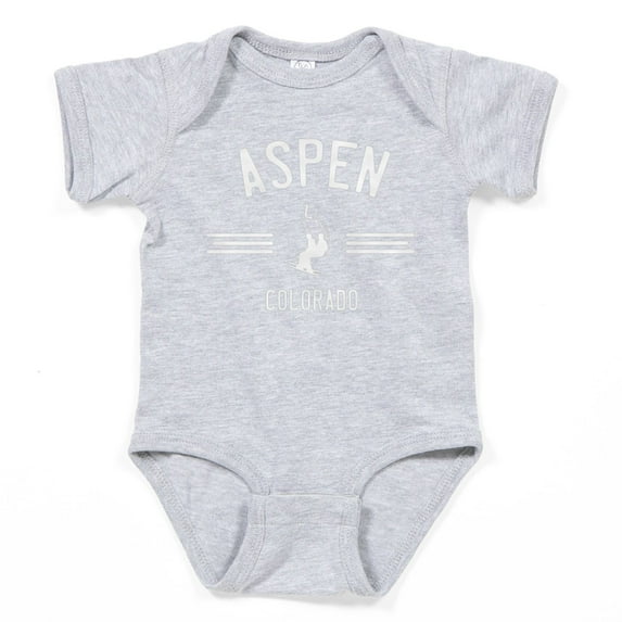 CafePress - Aspen Colorado. - Cute Infant Bodysuit Baby Romper - Size Newborn - 24 Months