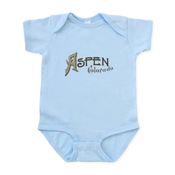 CafePress - Aspen Colorado Infant Bodysuit - Baby Light Bodysuit, Size Newborn - 24 Months