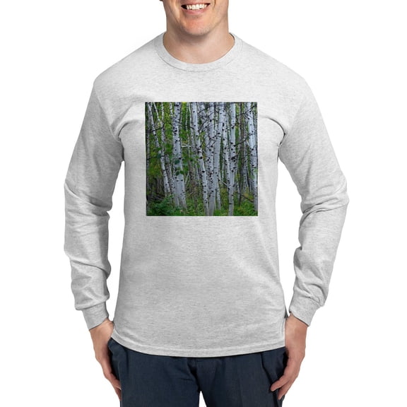 CafePress - Aspen Grove Long Sleeve T Shirt - Unisex Cotton Long Sleeve T-Shirt