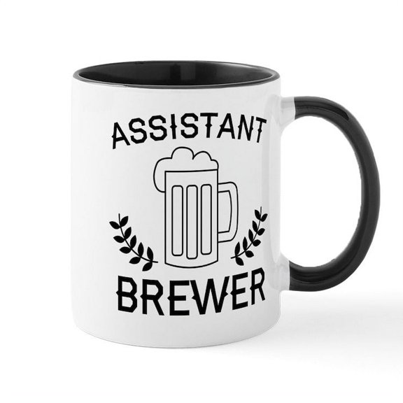 CafePress - Assistant Brewer - 11 oz Ceramic Mug - Novelty Coffee Tea Cup
