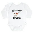 thumbnail image 1 of CafePress - Assistant Soccer Coach Body Suit - Long Sleeve Cotton Baby Bodysuit, 1 of 4