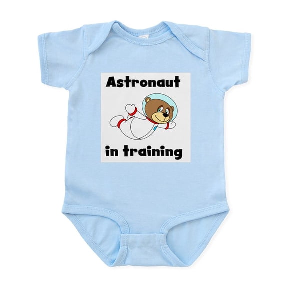 CafePress - Astronaut In Training Infant Bodysuit - Baby Light Bodysuit, Size Newborn - 24 Months