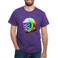 thumbnail image 1 of CafePress - Astronaut Space Cat (Digital Rainbow Dark T Shirt - Men's Classic Graphic Cotton T-Shirt, 1 of 4