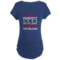 thumbnail image 1 of CafePress - At Least I'm Not A Republican Maternity Dark T Shi - Maternity Dark T-Shirt, 1 of 3