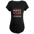 thumbnail image 1 of CafePress - At Least I'm Not A Republican Maternity Dark T Shi - Maternity Dark T-Shirt, 1 of 3