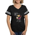 thumbnail image 1 of CafePress - At My Age I Need Glasses T Shirt - Womens Football Shirt, 1 of 4