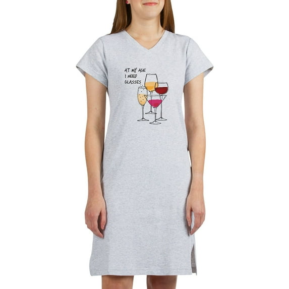 CafePress - At My Age I Need Glasses - Women's Nightshirt