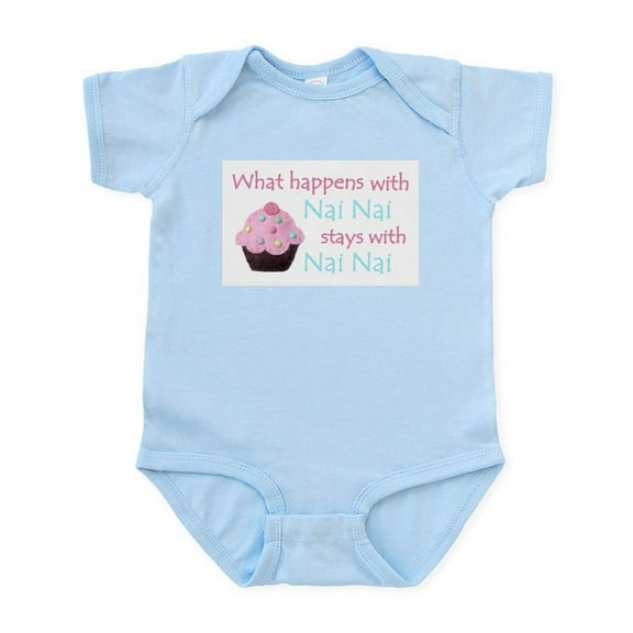 CafePress - At Nai Nai's Infant Bodysuit - Baby Light Bodysuit, Size Newborn - 24 Months
