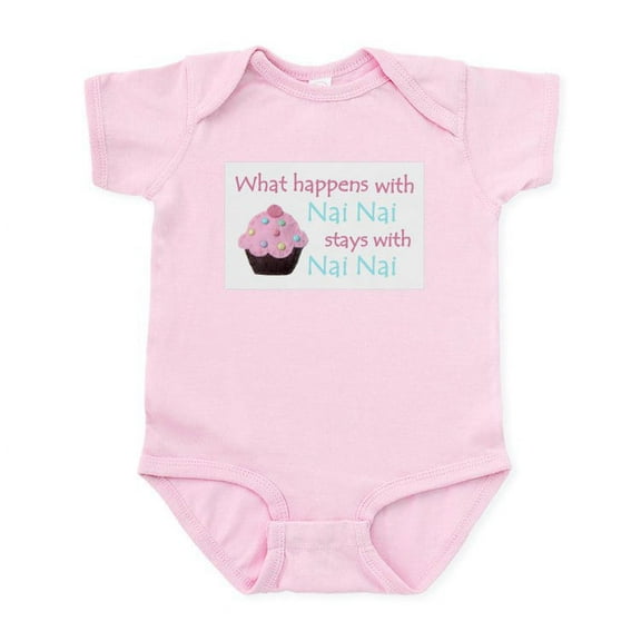 CafePress - At Nai Nai's Infant Bodysuit - Baby Light Bodysuit, Size Newborn - 24 Months